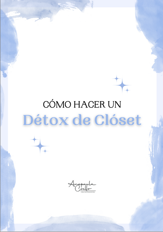 E-Book Cómo hacer un détox de clóset